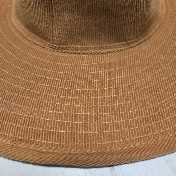 Wyeth Fedora Hat Corduroy Cowgirl Anthropologie Style, NWT Canyon Rancher Hat - Picture 9 of 12